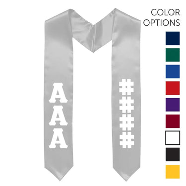 Chi Phi Pick Your Own Colors Graduation Stole | Chi Phi | Apparel > Stoles