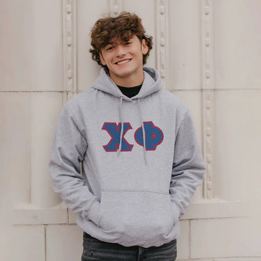 Chi Phi Greek Letter Graphic Hoodie Chi Phi