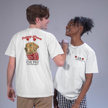 Chi Phi Puppy Love Short Sleeve Tee Chi Phi
