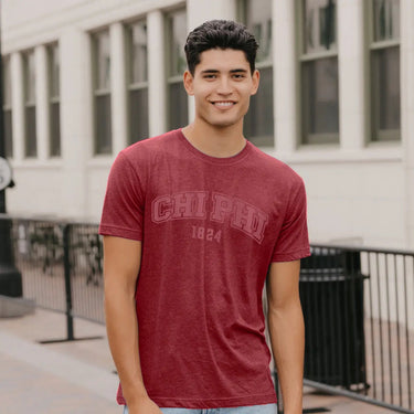 New! Chi Phi Monochrome Brotherhood Short Sleeve Tee Chi Phi