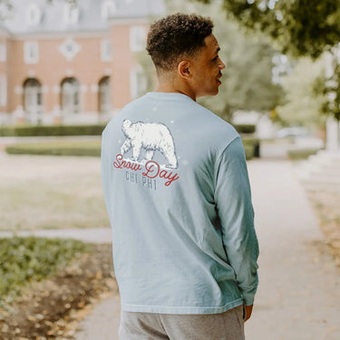Chi Phi Snow Day Long Sleeve Pocket Tee Chi Phi