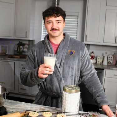 Chi Phi Charcoal Ultra Soft Robe | vendor-unknown | Loungewear > Bath robes