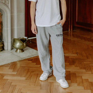 Chi Phi gray fraternity Heritage Lounge Sweatpants