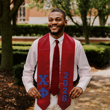 Chi Phi Graduation Stole