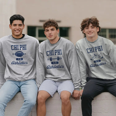 Chi Phi Athletic Crewneck Chi Phi
