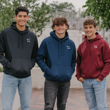 Chi Phi Nike Embroidered Hoodie Chi Phi