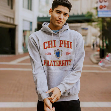 Chi Phi Classic Crest Hoodie Chi Phi