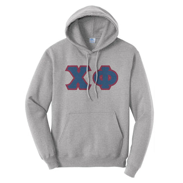 Chi Phi Greek Letter Graphic Hoodie Chi Phi