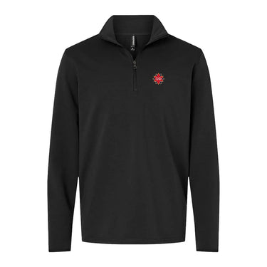 New! Chi Phi Embroidered Symbol Quarter Zip Chi Phi