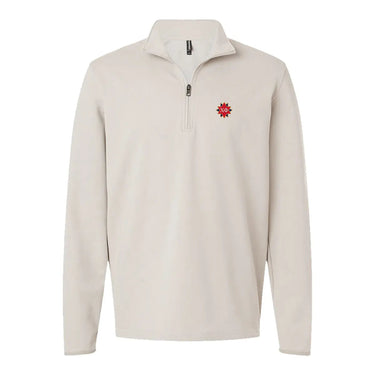 New! Chi Phi Embroidered Symbol Quarter Zip Chi Phi