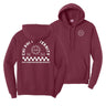 Chi Phi Retro Block Graphic Hoodie Chi Phi