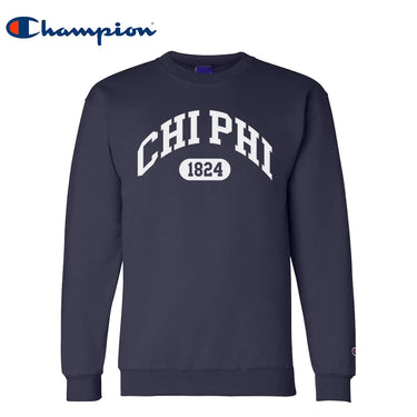 New! Chi Phi Champion Collegiate Crewneck Chi Phi