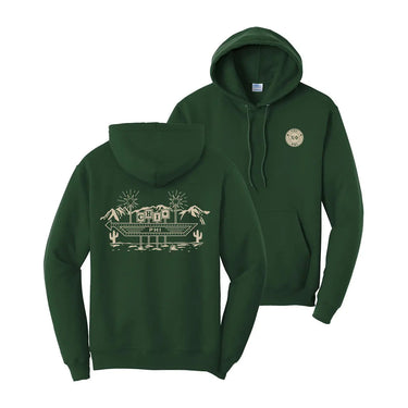 Chi Phi Western Vintage Motel Hoodie Chi Phi