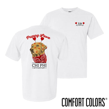 Chi Phi Puppy Love Short Sleeve Tee Chi Phi