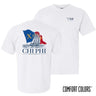 Chi Phi Comfort Colors White Seafarer Short Sleeve Tee | Chi Phi | Shirts > Short sleeve t-shirts