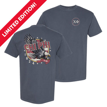 New! Chi Phi American Heritage Tee