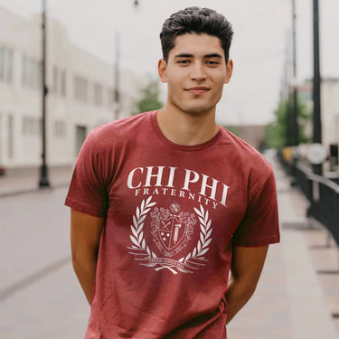 Chi Phi Legacy Crest Tee Shirt