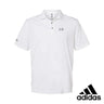 Chi Phi White Adidas Golf Polo With Greek Letters Chi Phi