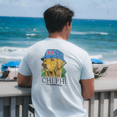 Chi Phi Bucket Hat Retriever Tee Chi Phi