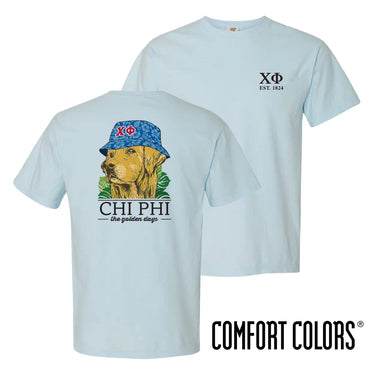 New! Chi Phi Bucket Hat Retriever Tee Chi Phi