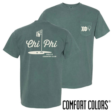 Chi Phi Par For The Course Short Sleeve Tee Chi Phi