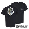 Chi Phi Shark Bite Black Short Sleeve Pocket Tee Chi Phi