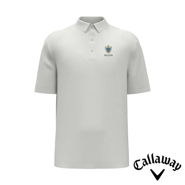 New! Chi Phi White Callaway Crest Polo Chi Phi