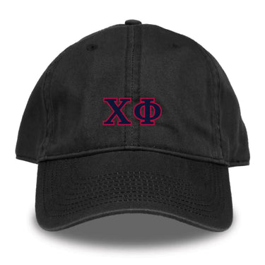 Chi Phi Black Hat | Chi Phi | Headwear > Billed hats