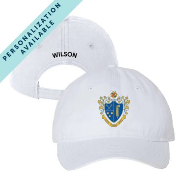 Chi Phi Classic Crest Ball Cap | Chi Phi | Headwear > Billed hats