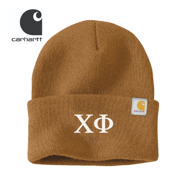 Chi Phi Brown Carhartt Beanie Chi Phi