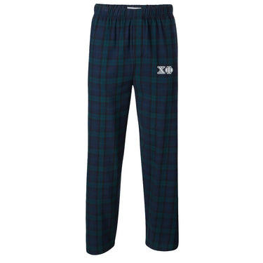Chi Phi Blackwatch Plaid Flannel Pants