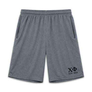 Chi Phi 7in Grey Pocketed Shorts