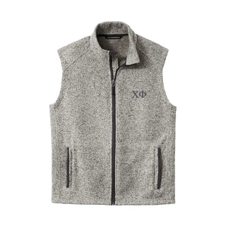 Heather Grey Vest Campus Classics
