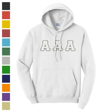 Chi Phi Pick Your Own Colors Sewn On Hoodie Chi Phi